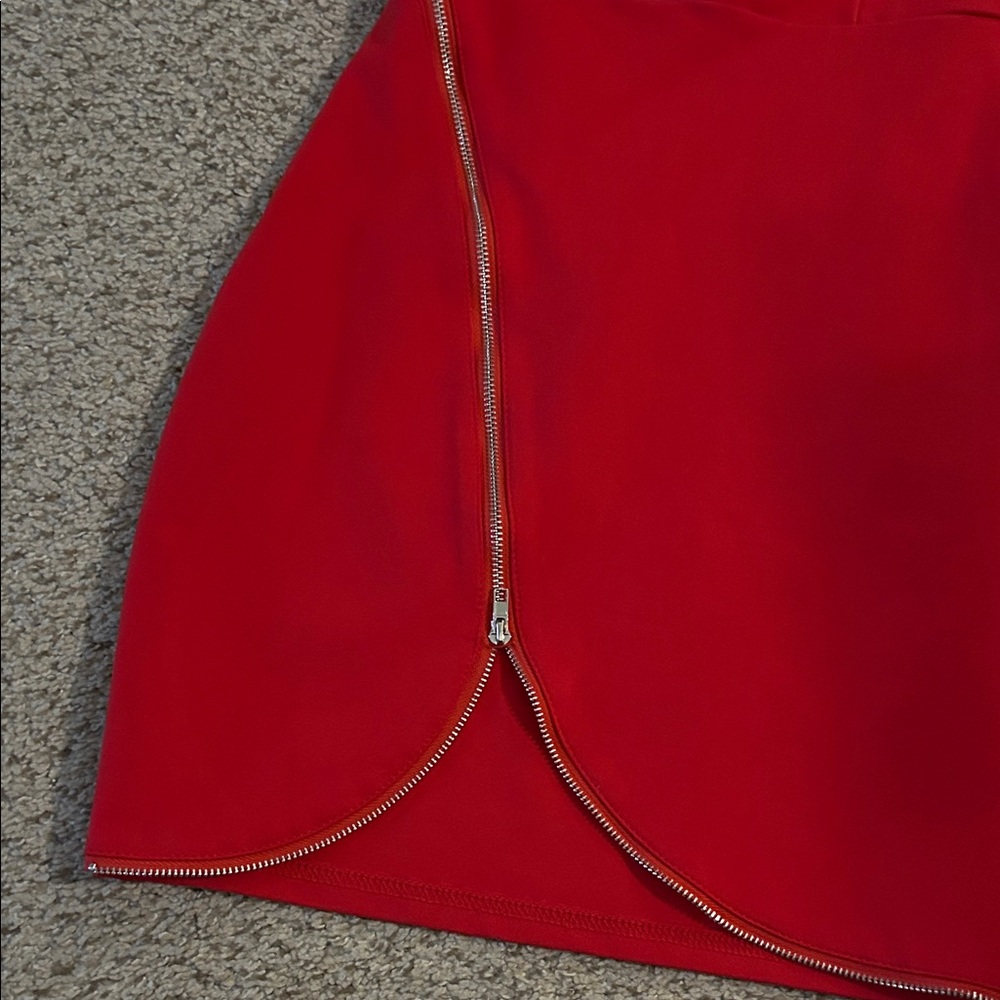 Superdown Red Strapless Dress - Picture 2 of 4